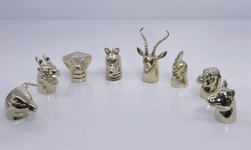 Animal-shaped caps