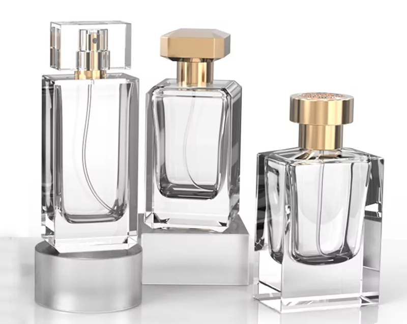 thick glass bottle